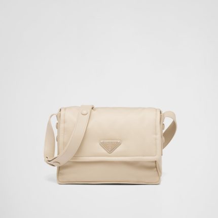 Small Padded Re-Nylon Shoulder Bag