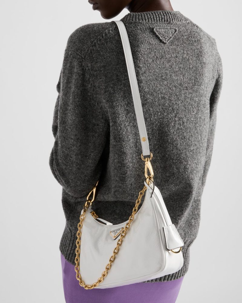 Prada Re-Edition Naplak Patent Leather Mini-Bag - Image 6