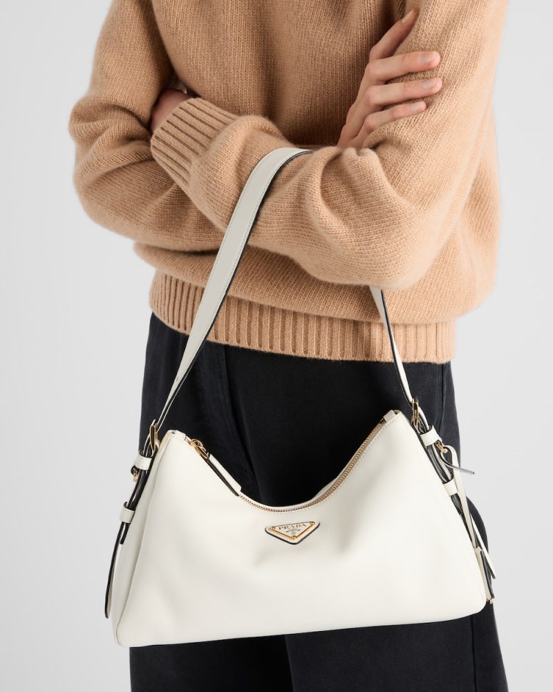 Prada Aim??e Medium Leather Shoulder Bag - Image 6
