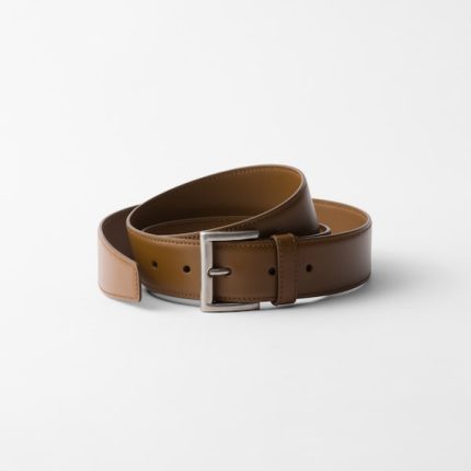 Leather belt
