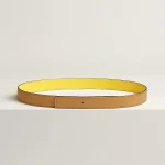 Cuir de ceinture r??versible 24 mm