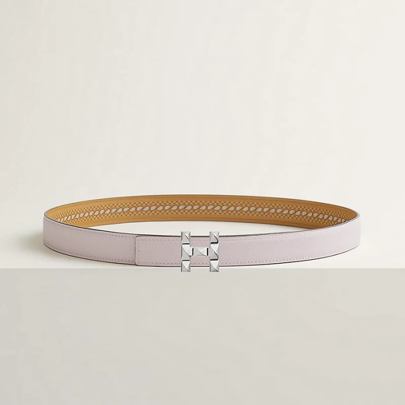 H Infini belt buckle & Bandana leather strap 24 mm - Image 2
