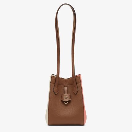 Fendi Origami Mini Multicolour Leather Mini Bag That Can Be Transformed