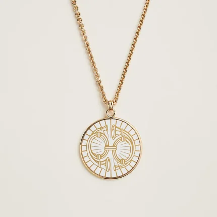 Medaille Bijou Deux Cors necklace, large