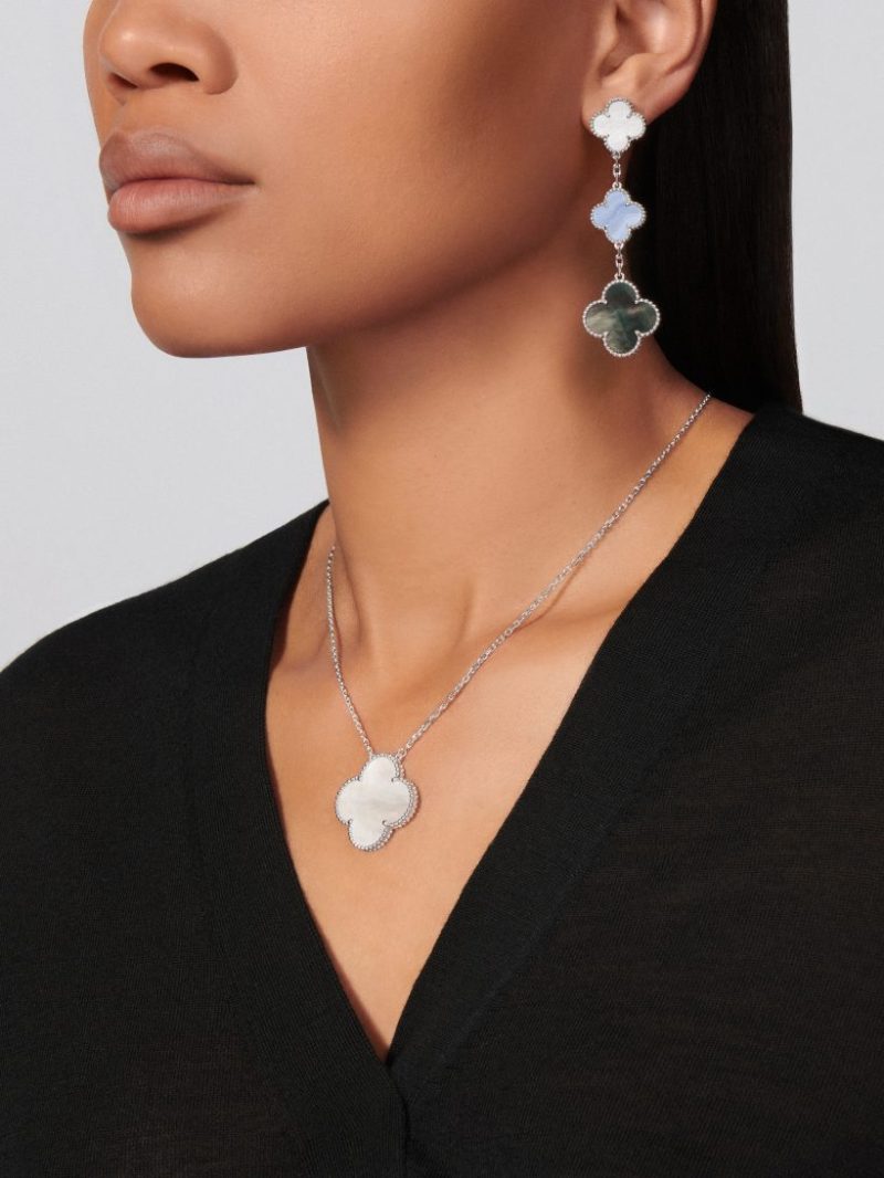 Magic Alhambra earrings, 3 motifs - Image 2